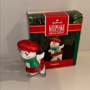 Daughter 1990 - Hallmark Keepsake Ornament